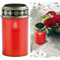 Pearl Solar-LED-Grablicht rot