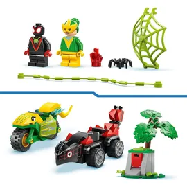 LEGO Marvel Super Heroes Spielset - Actionspaß mit Spin und Electro in ihren Dino-Flitzern