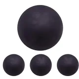 SFASH SFACCHI PERSONAGE - Kleine Gummibälle Mit Hoher Elastizität Aus 4 Packungen Für Kinder Und Erwachsene | Hoch Sichtbare Hohle Kürbisbälle Für Outdoor-Sportarten, Professionelles Training, Pr