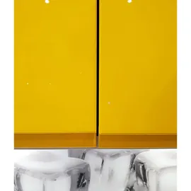 Feldmann-Wohnen Küchenzeile Florence 392 cm purpurviolett / pastellviolett braun