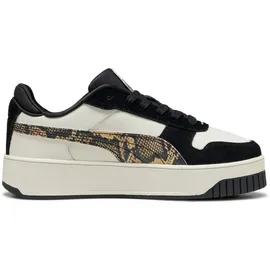 Puma Carina Street Snake Chic Vapor Gray-PUMA Black-PUMA Gold 38