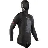 Neoprenjacke Freediving Herren Neopren 5 mm - SPF 900 schwarz L