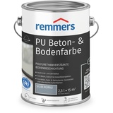 Remmers PU Betonfarbe, und Bodenfarbe, silbergrau, 2,5 L