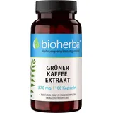 Bioherba Grüner Kaffee Kapseln Kaffee 370 mg 100 Kapseln