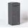Homescapes SMART PARCEL BOX grau inkl. Zeitungsfach