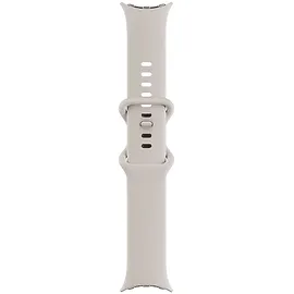 Google Pixel Watch 4 41 mm Aluminiumgehäuse Polished Silver/Sportarmband Porcelain