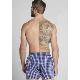 Jockey Webboxer Kariert Blau 6XL