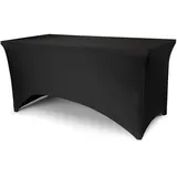 Partydeco Tischhusse 183 x 76 cm Schwarz