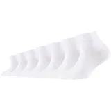 CAMANO 7er-Set: Socken in weiß, -