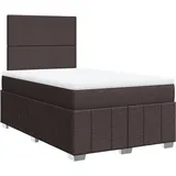 Maison Exclusive - Boxspringbett Mit Matratze Dunkelbraun 120x200