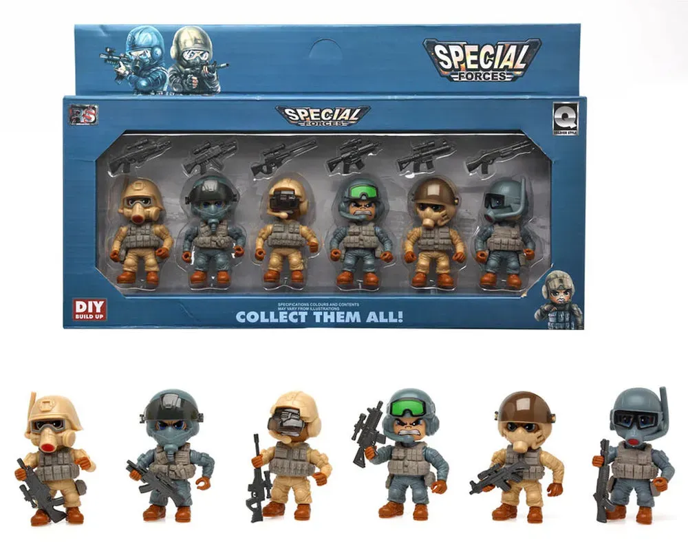 Actionfiguren Special Forces 41 x 24 cm