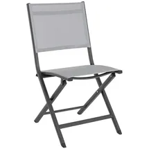 BIZZOTTO Gartenstuhl ELIN 47 x 57 x 88 cm grau klappbar