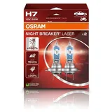 Osram H7 NIGHT BREAKER LASER Glühlampe - DuoBox [Hersteller-Nr. 64210NL-2HB]
