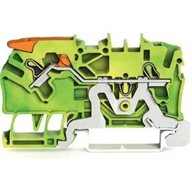 WAGO 2102-1207 Schutzleiterklemme 5.20mm Push-In-Klemme Grün, Gelb 50St.