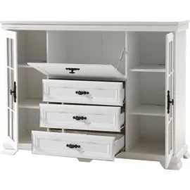 OTTO home Highboard Royal 158 x 117 x 46 cm Weiß