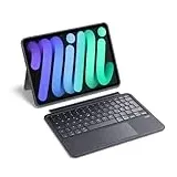 UGREEN iPad Hülle mit Tastatur, Keyboard mit Touchpad, Hintergrundbeleuchtung, Scherenstruktur, Abnehmbar, Kompatibel mit iPad Air M4/M3/M2/M1 11", iPad Air 4 10.9", iPad Pro 2022/2020/2018 11"