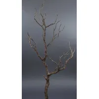 Seidenblumen Roß Dekoast/Dekozweig 70cm braun YF künstlicher AST Zweig