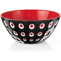 Guzzini Le Murrine, Schüssel Ø25 cm schwarz-rot