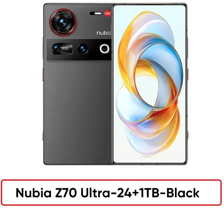 Nubia Z70 Ultra 5g Smartphone Snapdragon 8 Elite 6,85'' 144Hz Oled-Bildschirm 6150 Mah Akku 64 MP Kamera Android 15 NFC IP 68&69 Globale Version Telefon