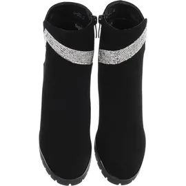 Ital-Design Stiefelette in Schwarz Gr. 38