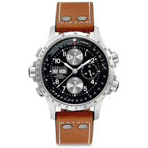 Hamilton Khaki Aviation Leder 44 mm H77616533