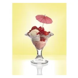 Papstar Deko-Picker farbig sortiert Eisschirmchen uni"