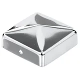 GAH Alberts Pfostenkappe für eckige Holzpfosten 70 x 70 mm edelstahl