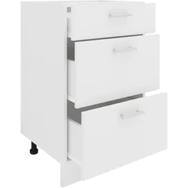 VCM Unterschrank Esilo 50 x 46 x 82 cm Weiß
