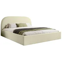 Luxusbetten24 Designer Polsterbett Lorelei in Bouclé mit Stauraum -