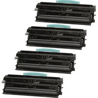 Ampertec 4 Kompatible Toner ersetzt Lexmark E352H11E Multipack schwarz