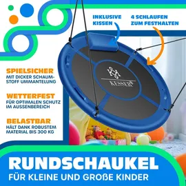 Kesser Schaukel Nestschaukel 120 cm Blau