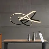 GBLY ZMH 3-flg. Ø62 cm Ringe Schwarz