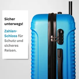 nowi Las Palmas 4-Rollen Cabin 55 cm / 34 l blau