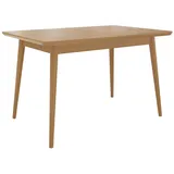 Mirjan24 Tisch für Esszimmer Sofilia 140x80, Ausziehbarer Tisch für Küche, Rechteckiger Esstisch, Praktischer Ausziehtisch, Küchentisch, Esszimmertisch (Natur, 140 x 80 cm)