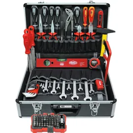 FAMEX Profi Werkzeugkoffer 109-tlg. schwarz