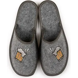 Nowo Pantoffeln Grau 45