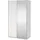 VCM Schiebetürenschrank Como 120 x 220 x 0 cm Weiß
