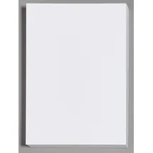 kompatible Ware Notizpapier 14,8 cm x 21 cm Weiß 2 St.