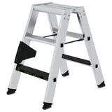 Günzburger Aluminium-Stehleiter 2 x 3 Stufen (43803)