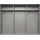 WIMEX Drehtürenschrank London 270 x 208 x 58 cm Grau