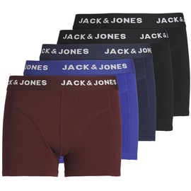 JACK & JONES - Boxershorts Friday 5er Pack in bunt, Gr.140,
