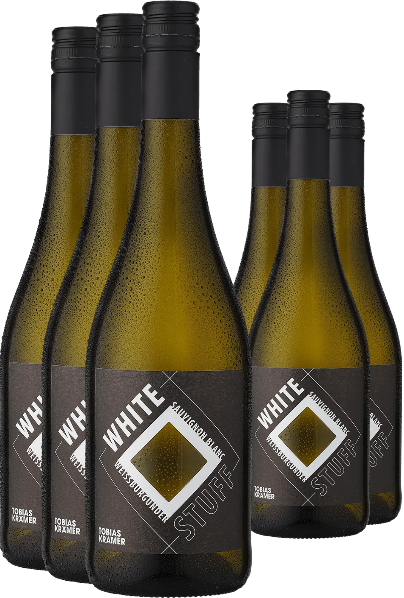 3+3-PAKET Krämer »White Stuff« Weißburgunder & Sauvignon Blanc 2025