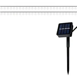 gardlov LED-Lichterkette Solargirlande 7m 50-flammig IP44 bunt/weiß