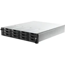 ASUSTOR Lockerstor 12R Pro Gen2 Leergehäuse Silber
