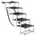 Vevor Hundetreppe 4-stufig Grau