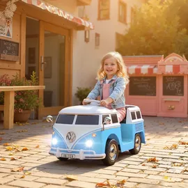 aiyaplay Kinder Elektroauto 12V Volkswagen blau (1-tlg)