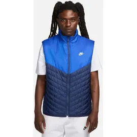 Nike Therma-Fit Windrunner Puffer-Weste - blau S