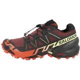 Salomon Speedcross 6 Herren rum raisin/cherry tomato/cognac 43