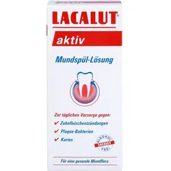 LACALUT aktiv Mundspül-Lösung 300 ml