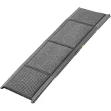 Mophorn Faltbare Hunderampe, 160 X 43,2 Cm, Geeignet Für Mittelgroße Und Große Hunde Bis 113 Kg, Mit Rutschfester Filzoberfläche, Tragbare Einstiegshilfe Für Suvs Und Lkws